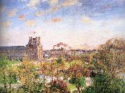 Camille Pissarro, Spring garden under the sun